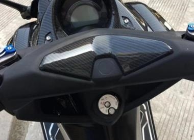 Mascarilla frontal para motocicleta, cubierta protectora | 314 | Scooters eléctricas